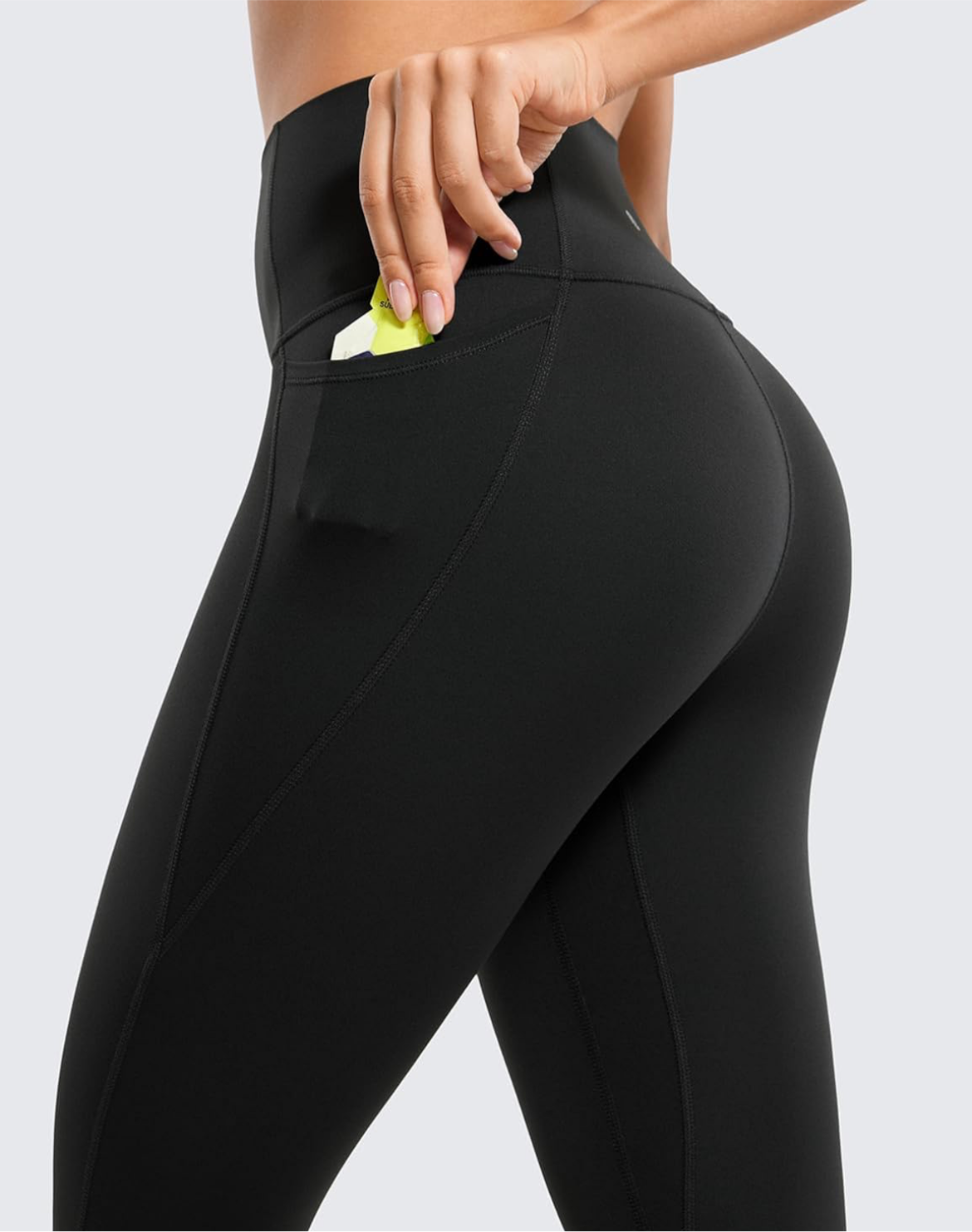 CRZ YOGA Women's Butterluxe 25'' Gym Leggings with Pockets