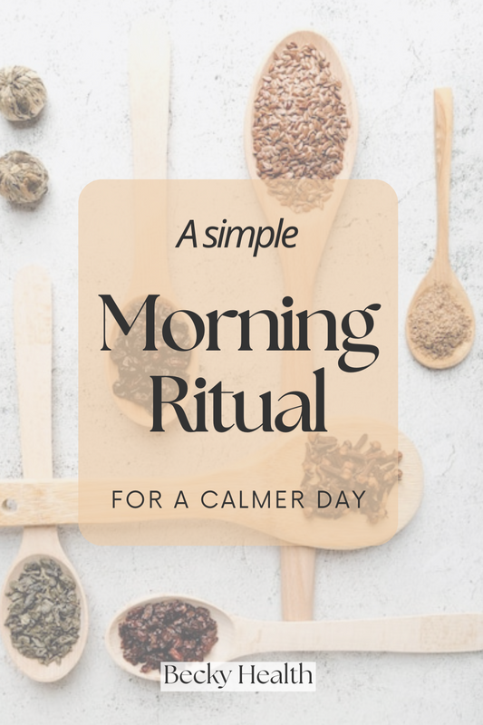 🌞 My Simple Morning Rituals for a Healthier, Calmer Day