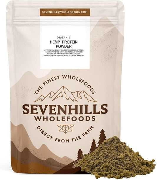 Sevenhills Wholefoods Organic Raw Hemp Protein Powder 1kg