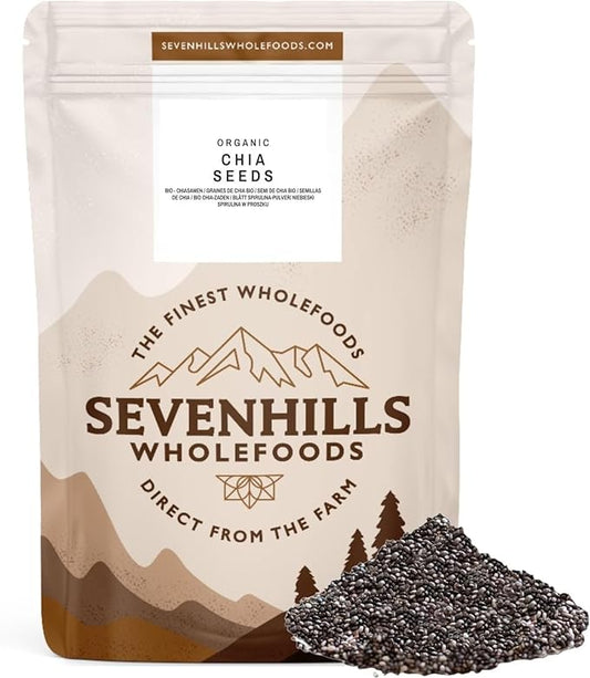 Sevenhills Wholefoods Organic Chia Seeds 1kg