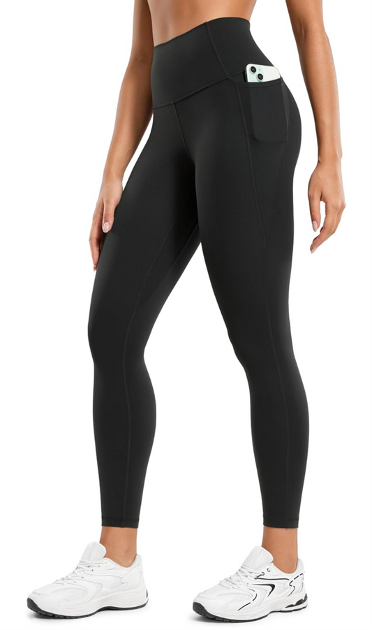 CRZ YOGA Women's Butterluxe 25'' Gym Leggings with Pockets