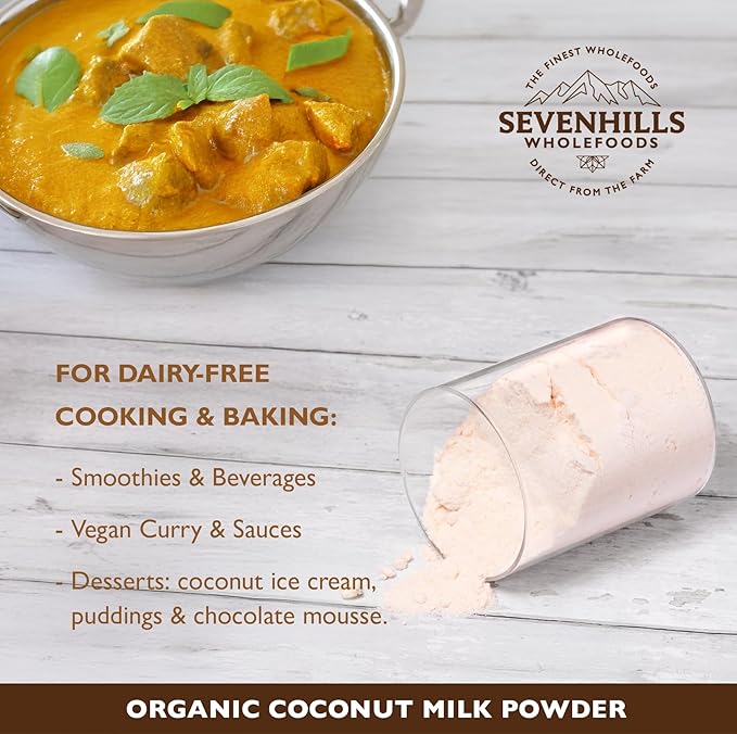 Sevenhills Wholefoods Organic Coconut Milk Powder 400g