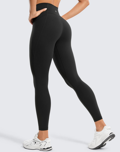 CRZ YOGA Women's Butterluxe 25'' Gym Leggings with Pockets