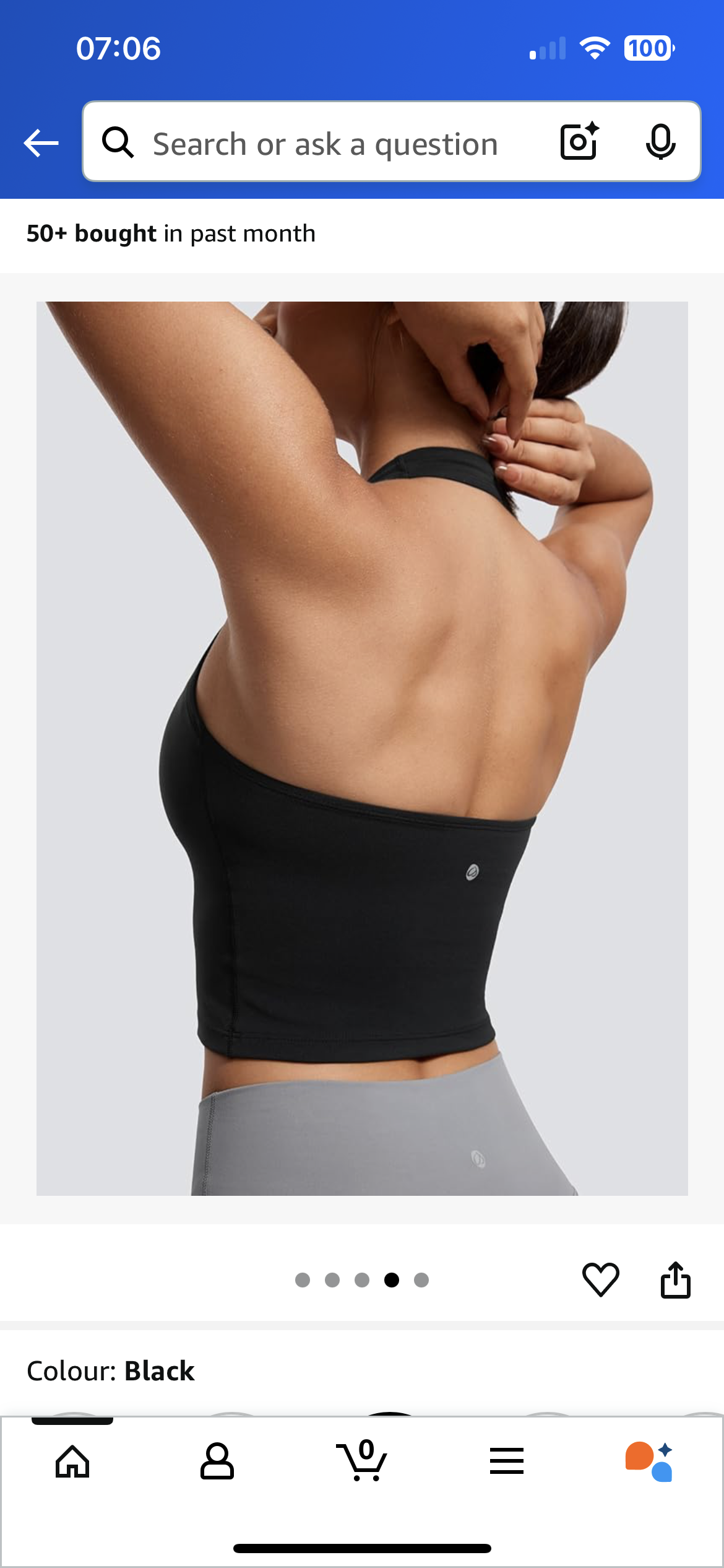 CRZ YOGA Butterluxe Women's Halter Neck Sports Bra